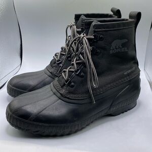 Sorel Men’s Cheyanne II Short Nylon Waterproof Boot Size 9.5